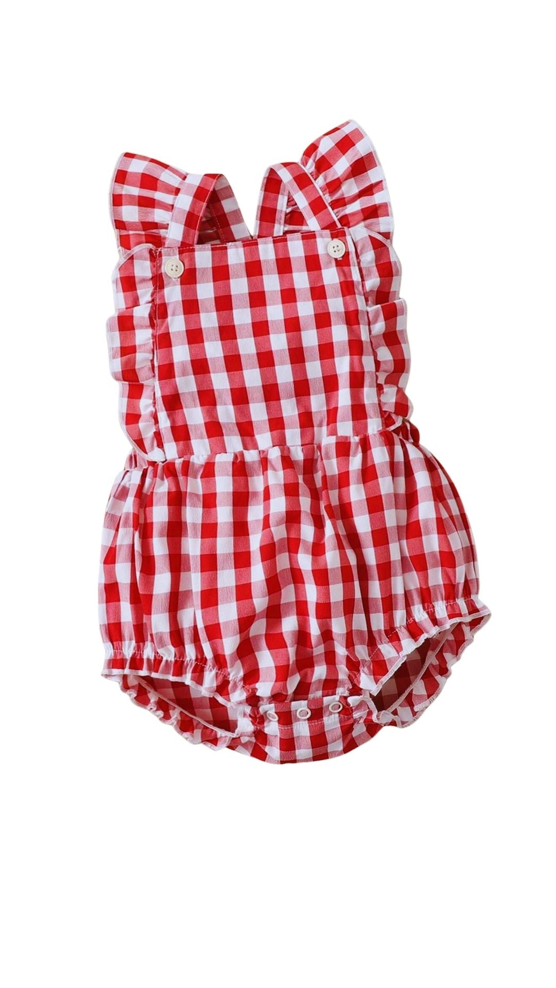 Red/White Gingham Bubble