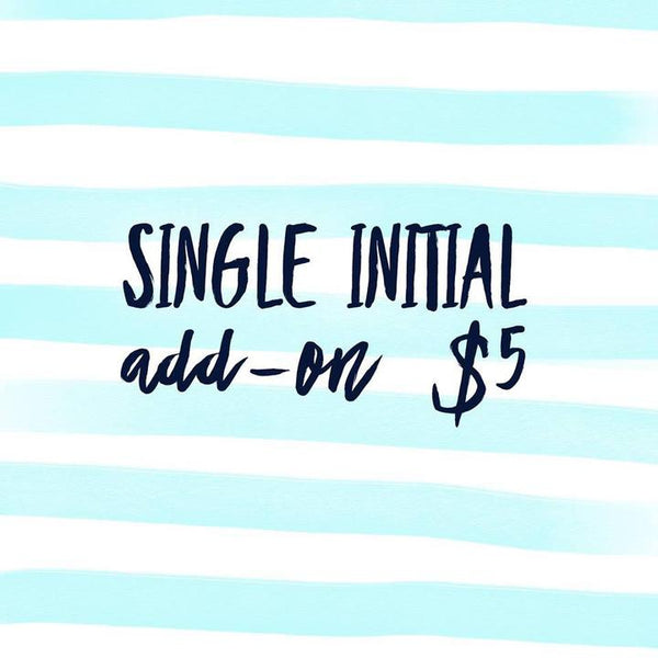 Single Initial Add-On
