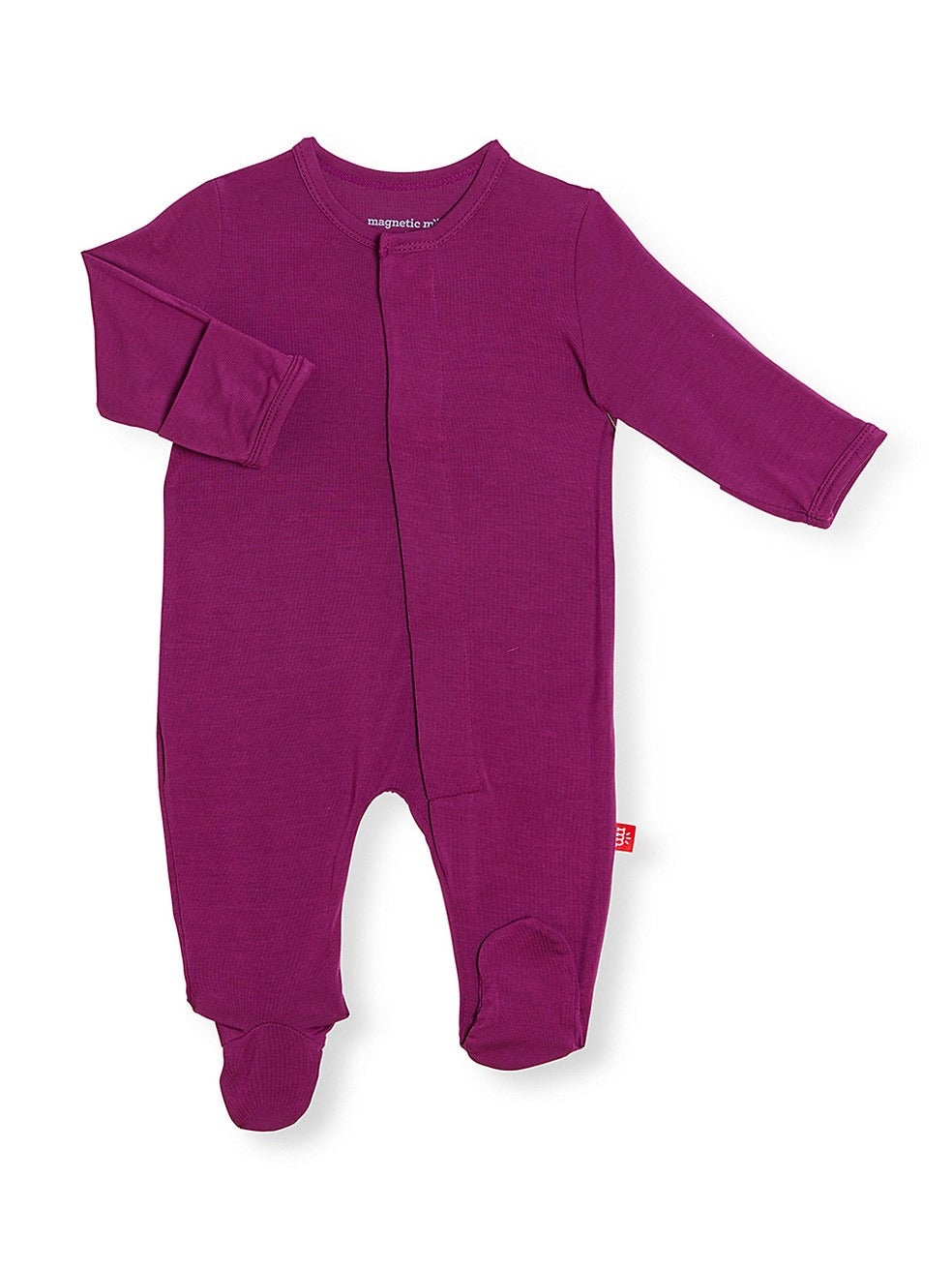 Plum Footie- Magnetic Me