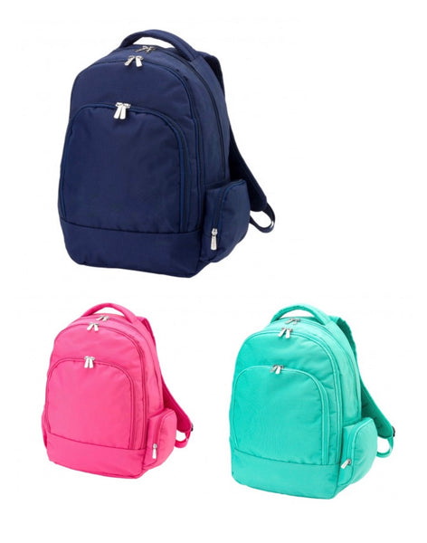 Solid Backpack- Back to School