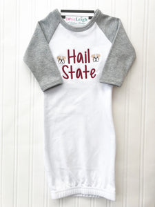 Hail State Baseball Gown- Custom